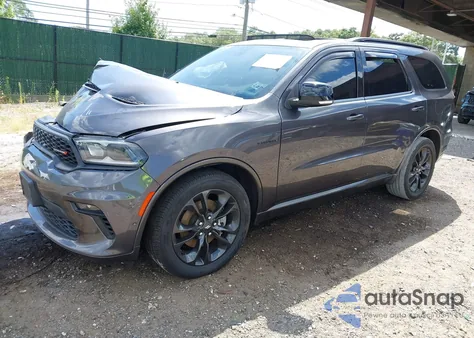 2021 Dodge Durango R/T Awd from USA, damaged, VIN 1C4SDJCT8MC850181
